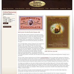Cocoa Bean Baby Trademark, 1898-1969