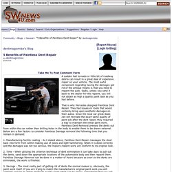 Dent Repair Gastonia NC - Complete Auto Reconditioning