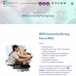 NDIS Community Nursing Care in NSW, Central Coast