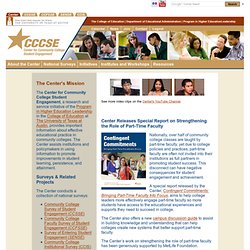 CCCSE - Center for Community College Student Engagement