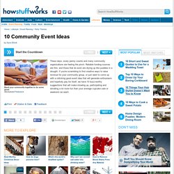 10 Community Event Ideas - HowStuffWorks