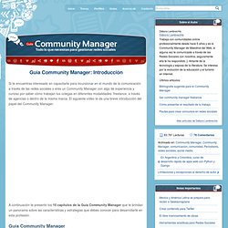 Guía Community Manager: Introducción