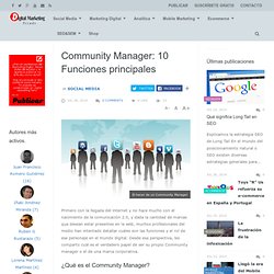 Community Manager: 10 Funciones principales