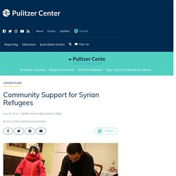 Community Support for Syrian Refugees