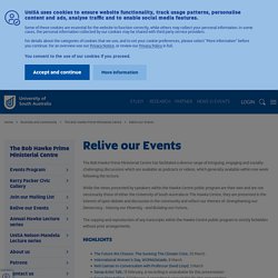 Relive our Events - Business and community - University of South Australia