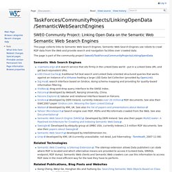 TaskForces/CommunityProjects/LinkingOpenData/SemanticWebSearchEngines