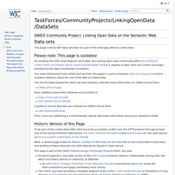 TaskForces/CommunityProjects/LinkingOpenData/DataSets