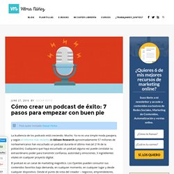 Cómo crear un podcast de éxito en 7 pasos