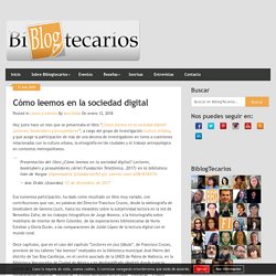 Cómo leemos en la sociedad digital