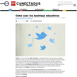 Cómo usar los hashtag educativos