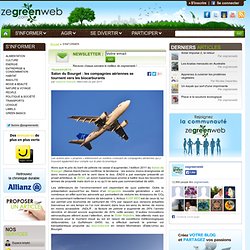 Salon du Bourget : les compagnies aériennes se tournent vers les biocarburants