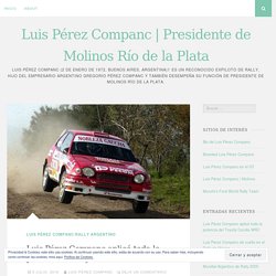 Luis Pérez Companc aplicó toda la potencia del Toyota Corolla WRC