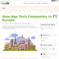 New-Age Tech Companies in Europe · Community Portal