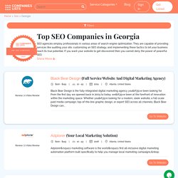 Top SEO Companies in Georgia 2021 - Best Search Engine Optimization Companies