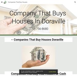 Companies That Buy Houses - Companies That Buy Houses Doraville GA