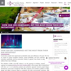 How can AEC companies get the most from their BIM initiatives?