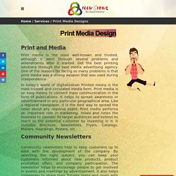 Print Media Companies in Mumbai – Print Media Design – Illusions Ads