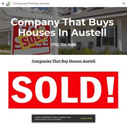 Companies That Buy Houses - Companies That Buy Houses Austell GA