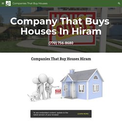 Companies That Buy Houses - Companies That Buy Houses Hiram GA
