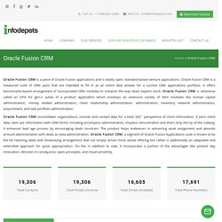List of Companies Using Oracle Fusion CRM