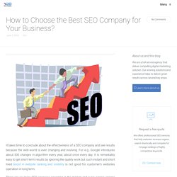 Choose the Best SEO Company for Your Business - Digital Obsession