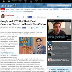 Company Cleared on Search Bias Claims - Liz Gannes