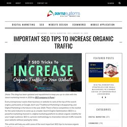 Select the Best SEO Company in Pune to Increase Organic Traffic to your website