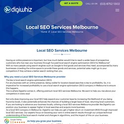 Local SEO Company in Melbourne