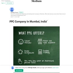 PPC Company in Mumbai, India’ – D’Design Studio