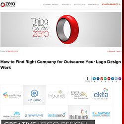 How to Find Right Company for Outsource Your Logo Design Work
