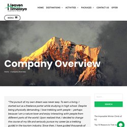 Heaven Himalaya - Travel Agency in Nepal
