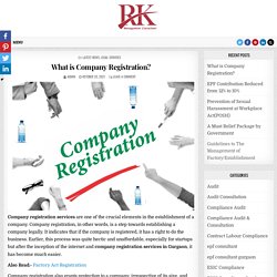 Company Registration Services in Gurgaon