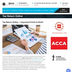 Company Tax Return Online