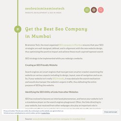 Get the Best Seo Company in Mumbai