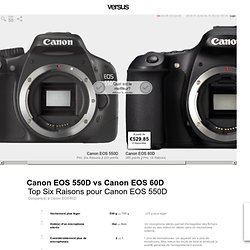 Canon EOS 550D vs. Canon EOS 60D