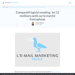 Comparatif logiciel emailing : les 12 meilleurs outils de newsletter
