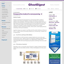mparative study of e-conveyancing - 2 - GhostDigest