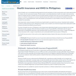 Compare the best health insurance and HMO in Philippines