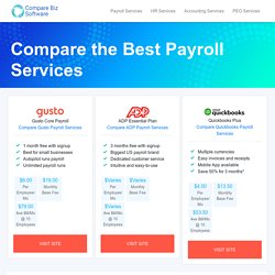 Compare The Best Online Payroll Software