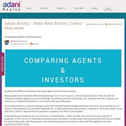 Comparing Agents And Investors