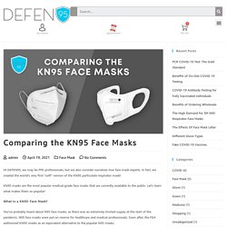 Comparing The KN95 Face Masks