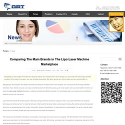 Comparing The Main Brands in The Lipo Laser Machine Marketplace