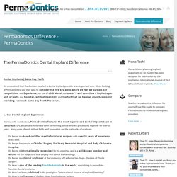 Dental Implant Provider Comparison Guide - PermaDontics