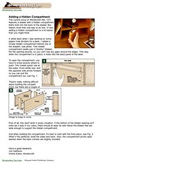 Woodworking Projects Hidden Compartments PDF Woodworking