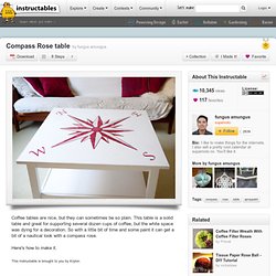 Compass Rose table