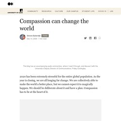 Compassion can change the world