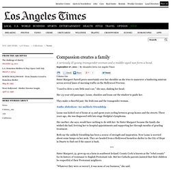 Compassion creates a family - latimes.com