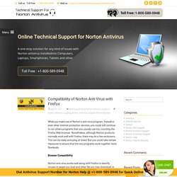 Compatibility of Norton Anti-Virus with Firefox