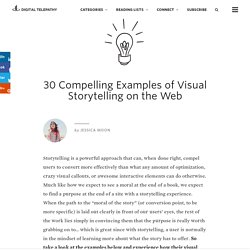 30 Compelling Examples of Visual Storytelling on the Web