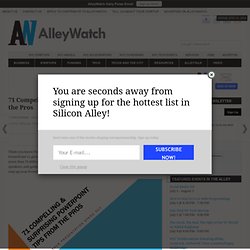 71 Compelling & Surprising PowerPoint Tips from the Pros